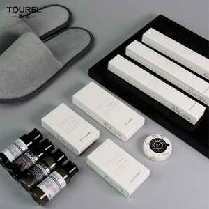 Grüne Umweltfreundliche Spa-Flasche Duschshampoo Toilettenartikel Produkt Mini-Körperpflegeartikel für Hotel-Reise-Toilettenartikel-<span class=keywords><strong>Set</strong></span> - Product Image 4