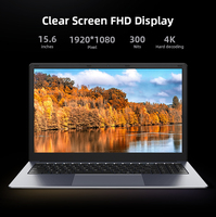 Ordinateur portable de jeu 15,6 pouces, processeur Core i3 i5 i7, RAM 8 Go, SSD 256 Go 512 Go, ordinateurs portables fins
