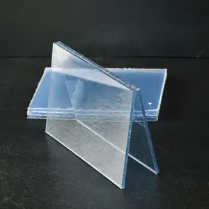 Ocan 3-15mm de espessura transparente, placa pvc rígida transparente folha de pvc transparente