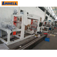 Machine à panneaux alvéolaires Linwell avec noyau en aluminium et laiton, redresseur de flux motorisé, panneaux d'éclairage à persiennes, panneaux de plafond/mur