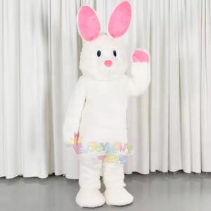 <span class=keywords><strong>Costume</strong></span> da bambola animale cartone animato mascotte <span class=keywords><strong>coniglio</strong></span> <span class=keywords><strong>bianco</strong></span> Super carino - Product Image 4