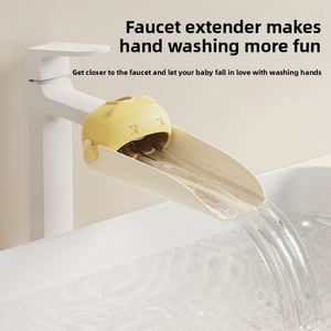 Cartoon Faucet Extender Splash Proof Faucet Extension Water Saving Hand Washing <b>Helper</b> for Kids Toddlers Children Bathroom Sink - Product Image 2