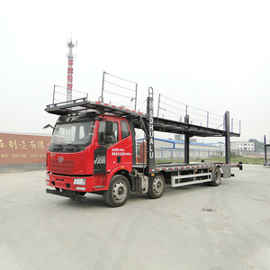 Araç taşıma 2 akslar kamyon araba taşıyıcı 6/8/10 araba taşıyıcı kamyon römorku satışa - Product Image 4