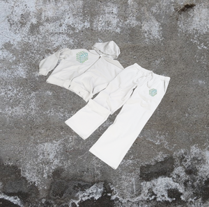 Conjunto de Sudadera con capucha de otoño con serigrafía de punto de rizo 500GSM informal de alta calidad OEM/ODM para hombre, jersey de moda al por mayor - Product Image 4