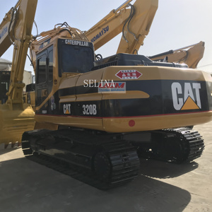 Excavatrice Caterpillar 320D d'occasion, chenille d'occasion avec moteur et pompe, puissance de 118 kW, capacité de la benne de 1,19 m, origine japonaise - Product Image 1