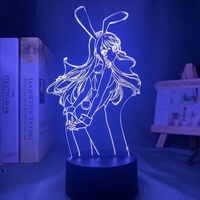 Lampe de nuit Manga Darling- Franx 02 Girl Anime