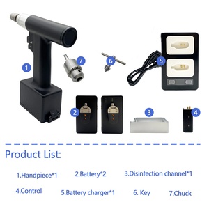 Perceuse orthopédique à batterie au lithium, élargisseur <span class=keywords><strong>d</strong></span>'acétabule, élargisseur osseux pour opérations articulaires, outils électriques vétérinaires - Product Image 1