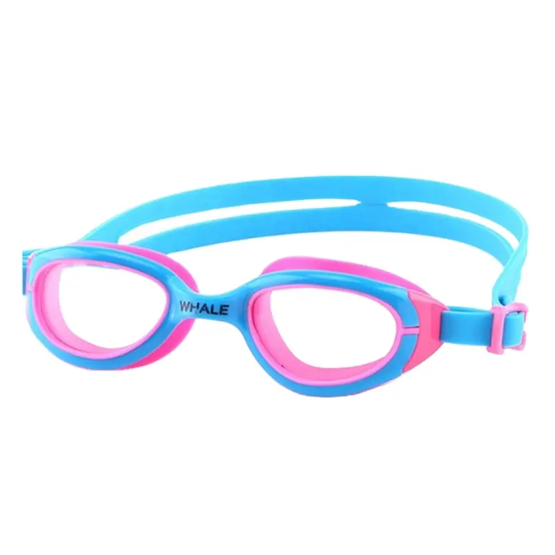 Large Frame Kids Swimming Goggles Anti-Fog Silicone Strap Glasses PC Lens Swimming Goggles for Chidren