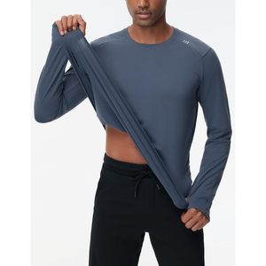 Camiseta Deportiva de Manga Larga para Hombre FOXA, Tejido de Punto, Absorbe la Humedad, Secado Rápido, Corte Regular, 100% Poliéster - Product Image 5