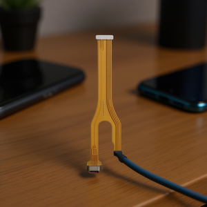 Cavo flessibile con connettore di ricarica USB Type C per Oppo Reno4 Z 5G - Product Image 2