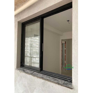 Su misura in alluminio porta scorrevole doppio vetro temperato <span class=keywords><strong>finestre</strong></span> e porte con guida porte scorrevoli per la vendita - Product Image 1