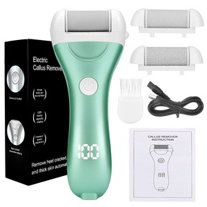 Removedor Eléctrico <span class=keywords><strong>de</strong></span> Callosidades para Pies, Recargable, Impermeable, Lima <span class=keywords><strong>de</strong></span> Pedicura con Pantalla LCD, Kit <span class=keywords><strong>de</strong></span> Cuidado Exfoliante para Pies - Product Image 1