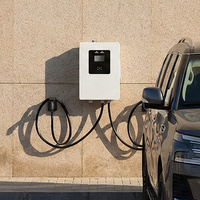 EVEGO OCPP 2.0.1 Estaciones de Carga Comerciales de CC para Vehículos Eléctricos de Nueva Energía, Montaje en Pared, IP55, CCS1 CCS2, Cargador Rápido para Vehículos Eléctricos de 60kW