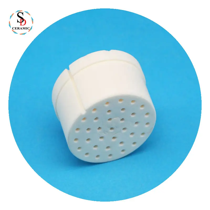Präzisions keramik Tragbarer Keramik-Gasbrenner filter Aluminium oxid keramik
