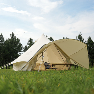 <span class=keywords><strong>Tenda</strong></span> a baldacchino ad arco in tessuto Oxford per <span class=keywords><strong>campeggio</strong></span> estivo all'aperto, tipo esteso, struttura a una camera da letto, monostrato, impermeabile oltre 3000 mm - Product Image 1