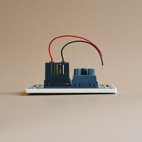 Module de prise de chargeur USB simple 3 broches Thaïlande 110V/250V 15A avec double ports USB Type A 5V 2.1A
