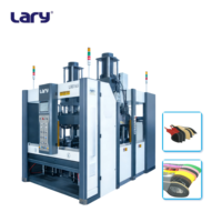LARY Inyector de Suelas de Goma para Calzado de Alta Precisión y Funcionamiento Estable, 1650KN, 2 Estaciones, para Suelas Gruesas Acolchadas de Senderismo, 850ml
