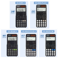 Grande Vente Multiple Modèle Calculatrice Scientifique Calculatrice 991ES PLUS Écran LCD 10+2 Chiffres Calculatrice Scientifique