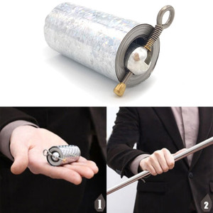 Bâton de magie télescopique portable en acier, baguette <span class=keywords><strong>magique</strong></span> extensible, accessoire professionnel pour magicien - Product Image 4