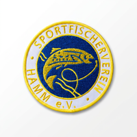 Patch brodé personnalisé avec logo sur mesure, motif 3D/2D tissé, pour la décoration de vêtements