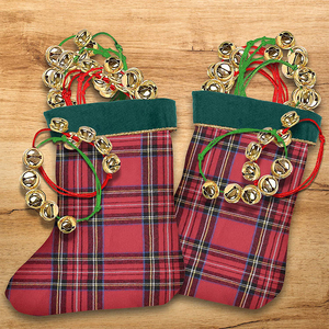 Campione gratuito nuovo prodotto decorazioni in oro antico <span class=keywords><strong>vetro</strong></span> natale metallo jingle bell - Product Image 5
