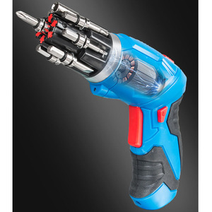 Set di 47 Pezzi Cacciavite Elettrico Cordless 4V Li-ion Pieghevole con Punte da Trapano <span class=keywords><strong>Mini</strong></span> <span class=keywords><strong>Kit</strong></span> Cacciavite Elettrico - Product Image 3