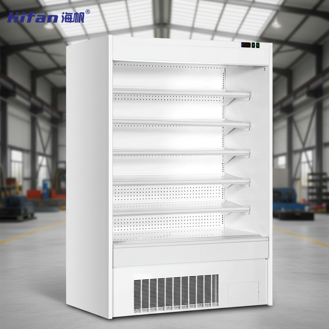 Display Fridge Multideck Air Curtain Display Refrigerator for Supermarket Multideck Single-Temperature Open Chiller