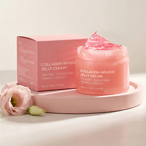 Crème Visage Hydratante au Niacinamide et au Collagène en Gelée, OEM ODM, Cristal PDRN - Product Image 2