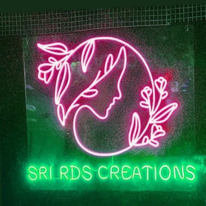 Tùy chỉnh Salon neon ánh sáng dấu hiệu cửa hàng mỹ phẩm kinh doanh thiết kế logo LED Light up đăng ký thiết kế trang trí cho tường trang trí - Product Image 2