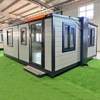 Maison conteneur pliable à construction rapide Suihe 20ft 40ft, mobile, préfabriquée, pour chambre de vacances, salle de bain, mini-maison, supermarché