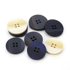 Fashionable circle shape button garment accessory button resin for clothing