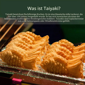 กระทะวาฟเฟิลรูปปลา อลูมิเนียมอัลลอยด์เคลือบสารกันติด ปราศจากสาร PFOA ล้างด้วยมือเท่านั้น ถาดอบสำหรับอาหารเช้าและของว่าง - Product Image 4