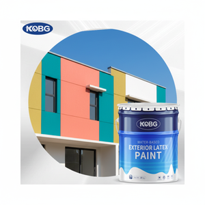 Pintura Acrílica Líquida KOBG <span class=keywords><strong>para</strong></span> Aplicación con Brocha, Pintura de Alta Calidad <span class=keywords><strong>para</strong></span> Paredes <span class=keywords><strong>Exteriores</strong></span>, Fácil de Aplicar, Renovación del Hogar - Product Image 1