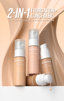Nouveau fond de teint liquide hydratant, éclaircissant, anti-brillance, soin des pores, longue tenue, anti-ternissement, waterproof, de notre propre marque