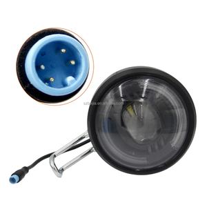 Phare avant pour vélo électrique, 4 broches, LED super lumineux longue portée, projecteur puissant pour pièces de vélo électrique - Product Image 2