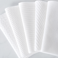 Serviettes faciales jetables en coton doux et respectueux de la peau, emballage personnalisé en boîte, fabrication OEM sous marque privée, fourniture directe d'usine