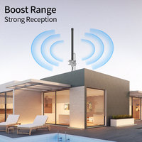 Antenne hélium 15dBi 868mhz 915mhz Wifi extérieur en fibre de verre FRP Omni Lora, Communication double bande, antenne en fibre de verre