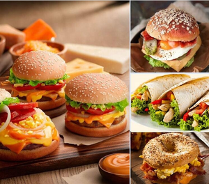 Máquina de Hamburgo comercial completamente automática de doble capa para calentar y hornear embriones de pan - Product Image 6