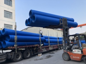 Tuberías Redondas Corrugadas de Doble Pared de HDPE <span class=keywords><strong>para</strong></span> Agricultura e Industria, Drenaje Subterráneo de Alta Presión de PE - Product Image 6