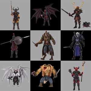 Action Figure in resina personalizzata produttore di fabbrica collezione <span class=keywords><strong>Anime</strong></span> Pop Joint Design divertente personaggio ABS vinile PVC Action Figure - Product Image 4