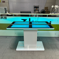 Table de jeu numérique interactive intelligente multi-touch étanche à double système de 43 pouces, écran tactile LCD, table basse pour la famille et les enfants