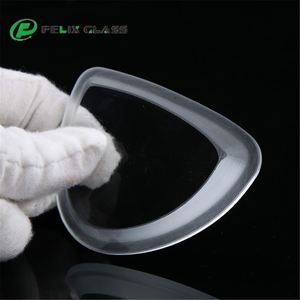 Customization Irregular Shape clear Tempered Glass for <b>Optical</b> Cover Lens - Product Image 5