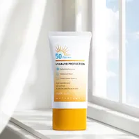 تسمية خاصة الجملة العضوية الطبيعية للماء واسعة الطيف حماية الجلد SPF Sunblock كريم وقاية من أشعة الشمس