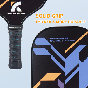 Raqueta de fibra de vidrio para adultos, núcleo de panal de PP, diseño de raqueta de Pickleball para interiores y exteriores, aprobado por Usapa, nuevo diseño - Product Image 3