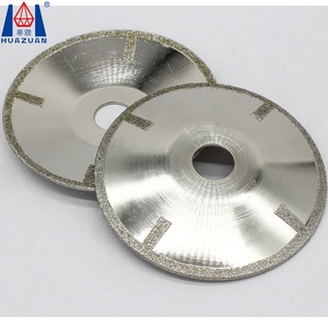 HUAZUAN 125mm mármol continuo diamante Masonrny ángulo <span class=keywords><strong>Drinder</strong></span> discos hoja de sierra para piedra - Product Image 4