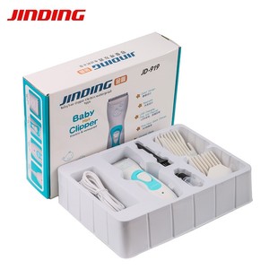 Jinding JD919 Tagliacapelli Elettrico per Bambini con Lame in Ceramica, Completamente Lavabile, Alimentato USB, 1 Ora di Autonomia per Neonati e Bambini - Product Image 5