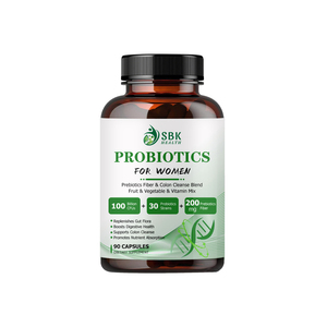 Hot Sale Probiotic for Women Capsules with Colon Cleanse <b>Blend</b> Prebiotics Fruit and Vegetable Boosts Intestinal Peristalsis - Product Image 1