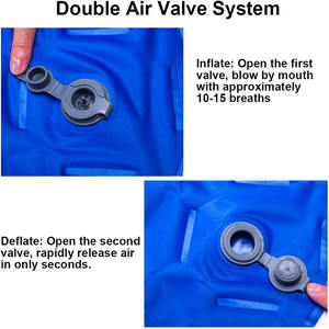 Camping <span class=keywords><strong>Compact</strong></span> Sleeping Pad Ultraligero Mejor colchón de aire inflable para dormir para mochileros - Product Image 5