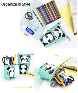 Estuche de Lápices de Lona Portátil Personalizado de Moda con Cierre de Cremallera, Estuche de Almacenamiento de Bolígrafos de Viaje Duradero <span class=keywords><strong>para</strong></span> Regalo - Product Image 3