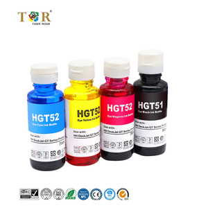 Bouteille d'encre TigerRoar pour imprimante HP GT51 GT52 GT53, compatible avec les réservoirs d'encre HP Smart Tank 518 519 672, DeskJet GT5820, recharge d'encre colorante 410 411 - Product Image 2